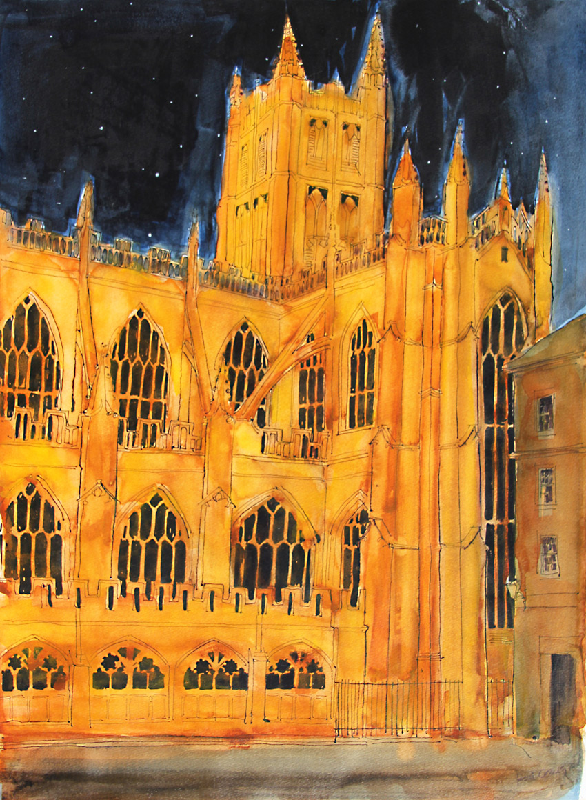 The Abbey and the stars, Bath